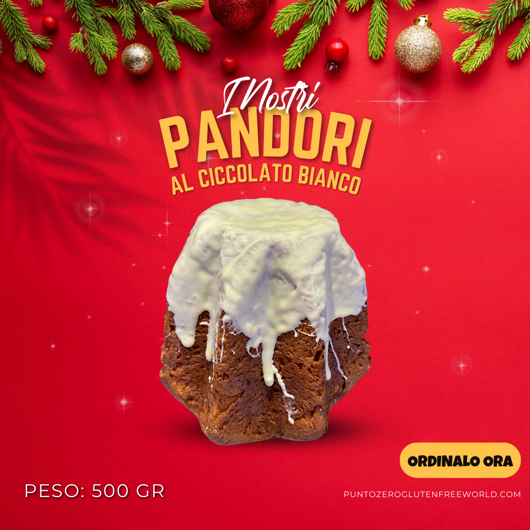 PANDORO AL CIOCCOLATO BIANCO